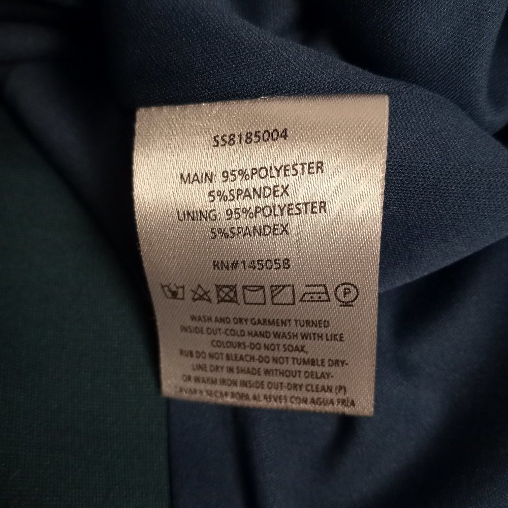 Stylestalker Womens Teal SS8185004 Sleeveless Side Slit Maxi Dress - Picture 4 of 4